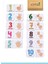 Sayılar Eşleştirme Oyunu Ahşap Iki Parçalı Bebek Puzzle Puzzle Eğitici Oyuncak 2