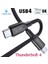 1-Metre Thunderbolt 4 E-Marker Akıllı Çip Usb 4.0 240W 40Gbps 8K 60Hz Type-C Görüntü Aktarım ve Hızlı Şarj Data Video Kablosu Ce Lisanslı Orjinal 1