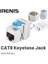 Irenıs Cat8 Keystone Jack, Cat8, Cat7 Kablo Uyumlu 1