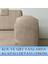 Süet Detaylı Angora Kumaş 3+2+1+1 Komple Giydirme Kanepe&çekyat, Bohem, Vb. Model Koltuk Kılıfı 2