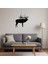 Minimalist Geyik Motifli Duvar Tablosu - ALVN5361-3264 4