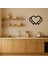 Kalp Formlu Mdf Dekoratif Duvar Tablosu - ALVN4316-6791 2