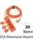 Uzatma Kablosu Monofaze Cca 3x2.5 mm Çoğaltıcı Seyyar Topraklı Kapaklı 3'lü Grup Priz Fiş 20 Metre 5