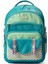 Çok Cepli Sırt Destekli Renkli Kız Çocuk Ilkokul Çantası HV2025 Turkuaz 1