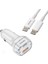 TA-38W 2 Girişli 38W Type-C To Type-C Kablolu Hızlı Araç Şarjı Işıklı - 2