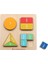 Çocuk Ahşap Montessori Eğitim Puzzle Tahtası Erken Çocukluk Aydınlanma Puzzle Erken Öğrenme Bilişsel Puzzle Tahtası Ahşap Blok Oyuncaklar Puzzle (Yurt Dışından) 1