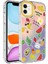 iPhone 11 Kılıf Kamera Korumalı Renkli Desenli Sert Silikon Vlmr Korn Kapak-No4 1