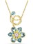 316L Çelik Fleur Kolye 3