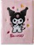 Disney Kuromi Pembe Peluş Kapaklı Defter – 3D Figürlü A5 Notebook | Fancy Space 1