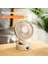 Yaz Yeni Ürün Taşınabilir Masaüstü Fan Kompakt USB Ayarlanabilir Ev Kullanımı Için Akıllı Dijital Ekran Mini Elektrikli Fan C (Yurt Dışından) 2