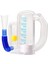Akciğerler Için Nefes Egzersiz Cihazı, Akış Hızı Göstergeli Derin Nefes Eğitmeni, Teşvik Spirometresi 5000ML (Yurt Dışından) 1