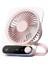Mini Fan Ofis Masa Fanı Masa Fanı Taşınabilir USB Ultra Ince Duvara Monte Edilebilir ve El Tipi Fan 180° Geniş Açı Üfleme (Yurt Dışından) 1