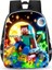 Ovozı 33CM Minecraft Öğrenci Okul Çantası Rahat Omuz Çantası (Yurt Dışından) 1