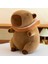 Ovozı 25CM Sevimli Capya Su Yunusu Peluş Oyuncak Bebek Bebek Yastık Hediye (Yurt Dışından) 1