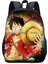 Ovozı Büyük Kapasiteli Karikatür Öğrenci Okul Çantası Günlük Omuz Çantası (Yurt Dışından) 1