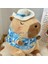 Ovozı 35CM Sevimli Kapia Su Yunusu Peluş Oyuncak Bebek Bebek Yastık Hediye (Yurt Dışından) 1
