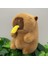 Ovozı 25CM Sevimli Capya Su Yunusu Peluş Oyuncak Bebek Bebek Yastık Hediye (Yurt Dışından) 1