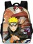 Ovozı Büyük Kapasiteli Karikatür Öğrenci Okul Çantası Günlük Omuz Çantası (Yurt Dışından) 1