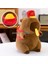 Ovozı 25CM Sevimli Capya Su Yunusu Peluş Oyuncak Bebek Bebek Yastık Hediye (Yurt Dışından) 1
