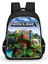 Ovozı 40CM Minecraft Öğrenci Okul Çantası Rahat Omuz Çantası (Yurt Dışından) 1
