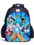 Ovozı 42CM Dragon Ball Büyük Kapasiteli Öğrenci Okul Çantası Günlük Omuz Çantası (Yurt Dışından) 1
