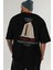 Gelibolu Turkey Arka Baskılı Oversize T-Shirt Erkek Kadın Pamuk Bisiklet Yaka Tişort 6