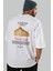 Athens Greece Arka Baskılı Oversize T-Shirt Erkek Kadın Pamuk Bisiklet Yaka Tişort 7