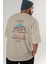 Safranbolu Turkey Arka Baskılı Oversize T-Shirt Erkek Kadın Pamuk Bisiklet Yaka Tişort 7