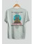 The Sagrada Familia Spain Arka Baskılı Oversize T-Shirt Erkek Kadın Pamuk Bisiklet Yaka Tişort 2