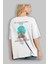 The Sagrada Familia Spain Arka Baskılı Oversize T-Shirt Erkek Kadın Pamuk Bisiklet Yaka Tişort 3