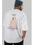 Gelibolu Turkey Arka Baskılı Oversize T-Shirt Erkek Kadın Pamuk Bisiklet Yaka Tişort 7