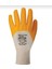 Işçi Eldiveni L No:9 Polyester Örme Nitril Eldiven Sarı-Beyaz (7 Adet) 2
