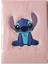 Disney Stitch 3D Pembe Peluş Kapaklı Çizgili Defter – A5 Boy Notebook | Fancy Space 1