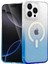 Apple iPhone 14 Pro Pummel Shiny Magsafe Kapak - Mavi 1