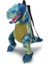 Çocuklar Için Sırt Çantası Sevimli Dinozor Peluş Peluş Ana Çantaları Kız Toddler Sırt Çantası Karikatür Sırt Çantası Seyahat Çantası Mochila Bolsa: Mavi/beden: Bir Beden (Yurt Dışından) 1
