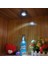 Kablosuz Spot Pilli Dokunmatik LED Lamba 3 Ledli Dolap Lambası 5