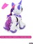 Oyuncak Uzaktan Kumandalı Unicorn At Pony,sesli,ışıklı,pilli(Pil Hediye),interaktif, Full Fonksiyon 3