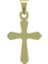 14 Ayar Altın Haç Kolye Ucu 0.3 Gr, KC12215 Kodlu 3