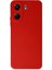 Xiaomi Redmi 13C Kılıf Nano Içi Kadife Silikon - Kırmızı - NX4915-6092 1