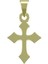 14 Ayar Altın Haç Kolye Ucu 0.3 Gr, KC12395 Kodlu 3