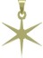 14 Ayar Altın Yıldız Kolye Ucu 0.3 Gr, KC15499 Kodlu 3
