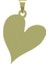 14 Ayar Altın Kalp Kolye Ucu 0.3 Gr, KC17620 Kodlu 3