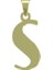 14 Ayar Altın S Harfi Kolye Ucu 0.3 Gr, KC16877 Kodlu 3