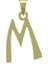 14 Ayar Altın M Harfi Kolye Ucu 0.3 Gr, KC16772 Kodlu 3