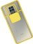 Xiaomi Redmi Note 9 Pro Kılıf Palm Buzlu Kamera Sürgülü Silikon - Sarı - NX2063-2882 2