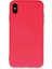 iPhone Xs Max Kılıf Nano Içi Kadife Silikon - Koyu Pembe - NX9863-8795 1