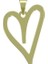 14 Ayar Altın Kalp Kolye Ucu 0.3 Gr, KC17576 Kodlu 3