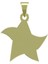 14 Ayar Altın Yıldız Kolye Ucu 0.3 Gr, KC15415 Kodlu 3