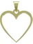 14 Ayar Altın Kalp Kolye Ucu 0.3 Gr, KC17776 Kodlu 3