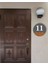Yuvarlak Metal Kompozit - Ahşap Apartman Site -Daire Otel Ofis Kapı Numarası - Kapı No:11 On Bir 3
